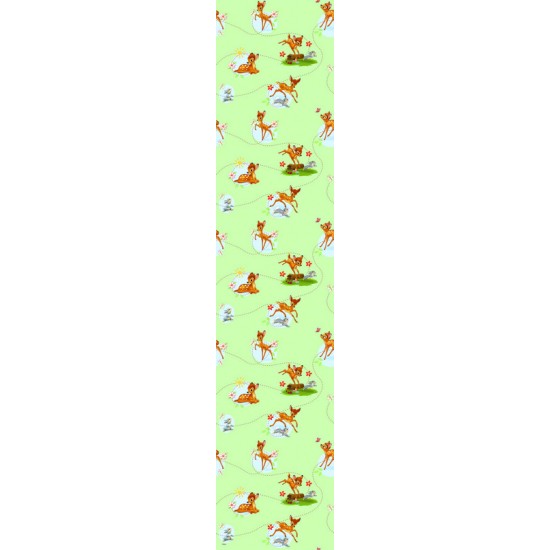 Κουρτίνα Παιδική Με Θηλιές Bambi 43 Cotton Vasilas Home (140x290) 1Τεμ