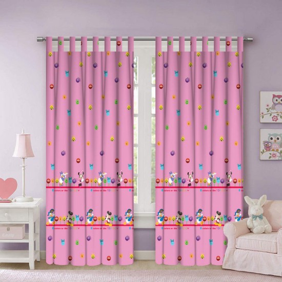Κουρτίνα Παιδική Με Θηλιές Voile Club House CH003-4 Vasilas Home (140x290) 1Τεμ