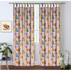 Κουρτίνα Παιδική Με Θηλιές Winnie Cuddle 33 Cotton Vasilas Home (140x290) 1Τεμ