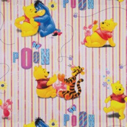 Κουρτίνα Παιδική Με Θηλιές Winnie Cuddle 33 Cotton Vasilas Home (140x290) 1Τεμ