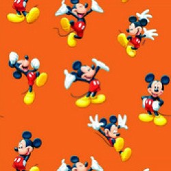 Κουρτίνα Παιδική Με Θηλιές Mickey Fantasia 25 Cotton Vasilas Home (140x290) 1Τεμ