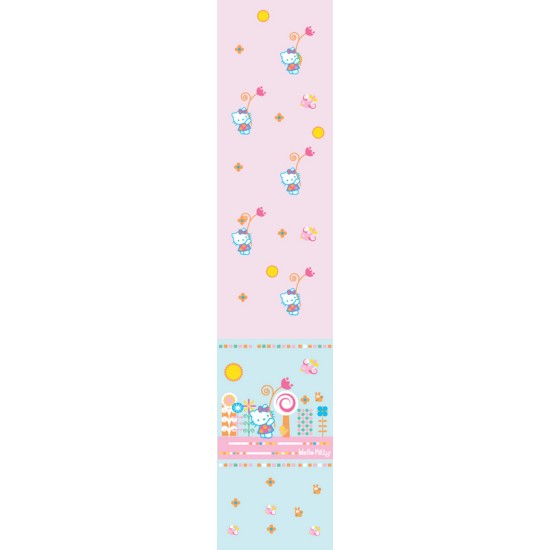 Κουρτίνα Παιδική Με Θηλιές Rame Hello Kitty HK8149-1 Vasilas Home (140x290) 1Τεμ