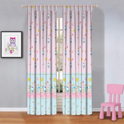 Κουρτίνα Παιδική Με Θηλιές Rame Hello Kitty HK8149-1 Vasilas Home (140x290) 1Τεμ