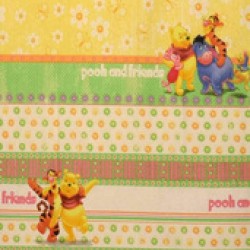 Κουρτίνα Παιδική Με Θηλιές Winnie Honeyday 20 Cotton Vasilas Home (140x290) 1Τεμ