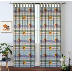 Κουρτίνα Παιδική Με Θηλιές Winnie Honeyday 38 Cotton Vasilas Home (140x290) 1Τεμ