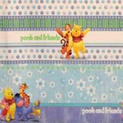 Κουρτίνα Παιδική Με Θηλιές Winnie Honeyday 38 Cotton Vasilas Home (140x290) 1Τεμ