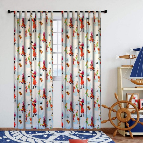 Κουρτίνα Παιδική Με Θηλιές Pitter Pan 38 Cotton Vasilas Home (140x290) 1Τεμ