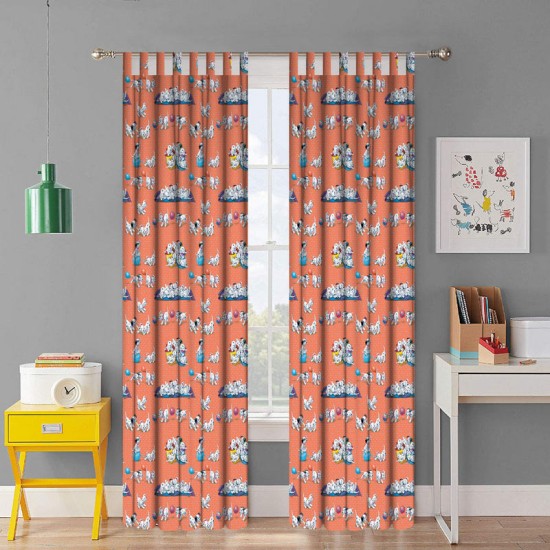 Κουρτίνα Παιδική Με Θηλιές Puppie 25 Cotton Vasilas Home (140x290) 1Τεμ