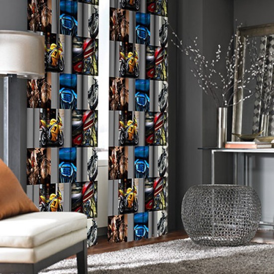 Κουρτίνα Με Κρίκους Retro 14 Vasilas Home (140x265) 1Τεμ