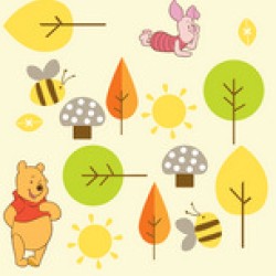 Κουρτίνα Παιδική Με Θηλιές Winnie The Pooh WP107-2 Vasilas Home (140x290) 1Τεμ Κουρτίνα Παιδική Με Θηλιές Winnie The Pooh WP107-2 Vasilas Home (140x290) 1Τεμ