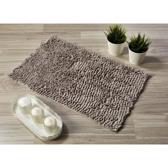 Πατάκι Μπάνιου Bathmats ΠΑΤ27/1 Grey White Egg (50x80) 1Τεμ