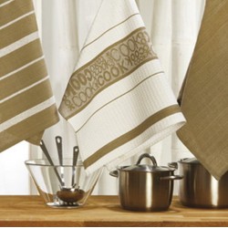 Ποτηρόπανα Σετ ΠΟΤ11-3 Cotton White Egg (50x70) 3Τεμ