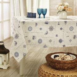 Τραπεζομάντηλο Z106 Cotton White Egg (140x180) 1Τεμ