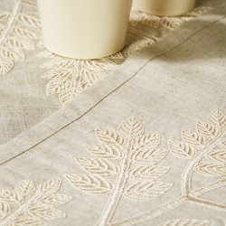 Τραπεζομάντηλο Με Κέντημα 1632 White Egg (140x180) 1Τεμ