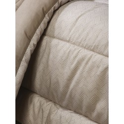 Πάπλωμα Υπέρδιπλο ΠΑΠ90-2 Beige Cotton White Egg (220x240) 1Τεμ