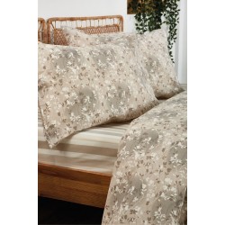 Σεντόνια Υπέρδιπλα Σετ BA104_2 Polycotton White Egg (245x260) 4Τεμ