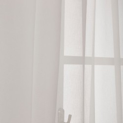 Κουρτίνα Με Τρέσα K0101-4 Off White Γάζα White Egg (270Πx280Υ) 1Τεμ