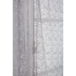 Κουρτίνα Με Τρέσα K0102-3 Grey White Egg (270Πx280Υ) 1Τεμ