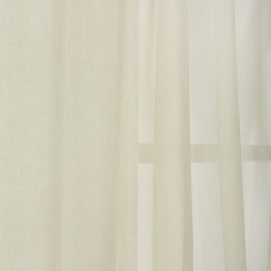 Κουρτίνα Με Τρέσα K0113-7 Beige White Egg (270Πx280Υ) 1Τεμ