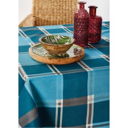 Τραπεζομάντηλο Eστιατορίου Καρώ Z123-1 Cotton White Egg (140x140) 1Τεμ