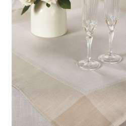 Καρέ 13089 Jacquard Cotton White Egg (90x90)