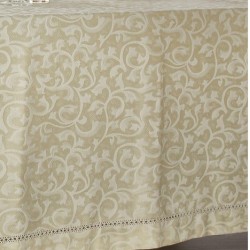 Τραπεζομάντηλο Z100-3 Azour Jacquard Cotton White Egg (180x270)