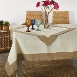 Τραπεζομάντηλο Z126-2 Cotton White Egg (140x180)