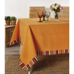Τραπεζομάντηλο Με Φάσα Z127-2 Cotton White Egg (180x220)