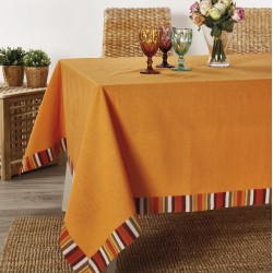 Τραπεζομάντηλο Με Φάσα Z127-2 Cotton White Egg (180x220)