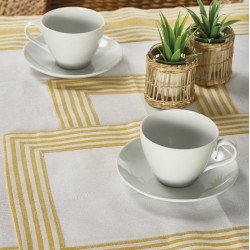 Τραπεζομάντηλο Z128-3 Cotton White Egg (180x220)