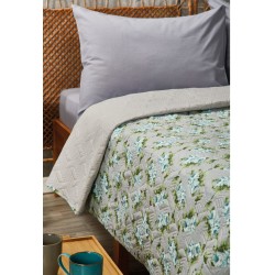 Κουβερλί King Size L074-1 Micro White Egg (240x260) 1Τεμ