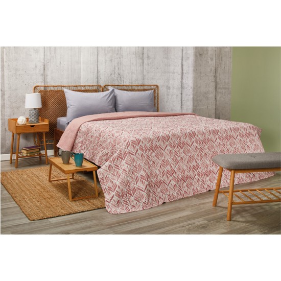 Κουβερλί King Size L076-2 Micro White Egg (240x260) 1Τεμ