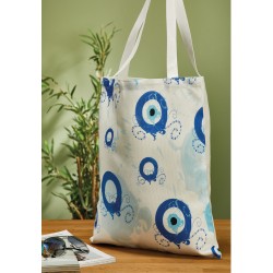 Τσάντα Ώμου Με Χερούλια Tote Bag-9 White Egg (Π33+Υ39,50+Μ39,50+Β4) 1Τεμ