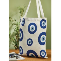 Τσάντα Ώμου Με Χερούλια Tote Bag-13 White Egg (Π33+Υ39,50+Μ39,50+Β4) 1Τεμ