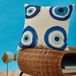 Διακοσμητική Μαξιλαροθήκη D0203-1 White Egg (45x45) 1Τεμ