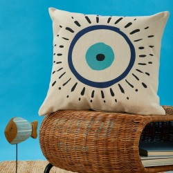 Διακοσμητική Μαξιλαροθήκη D0203-5 White Egg (45x45) 1Τεμ