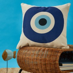 Διακοσμητική Μαξιλαροθήκη D0203-8 White Egg (45x45) 1Τεμ