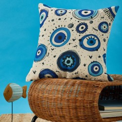 Διακοσμητική Μαξιλαροθήκη D0203-14 White Egg (45x45) 1Τεμ