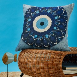 Διακοσμητική Μαξιλαροθήκη D0203-16 White Egg (45x45) 1Τεμ