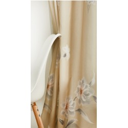 Κουρτίνα Με Τρουκς K0155-2 White Egg (270Πx280Υ) 1Τεμ