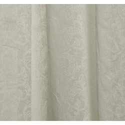 Κουρτίνα Με Τρουκς K0156-4 White Egg (270Πx280Υ) 1Τεμ