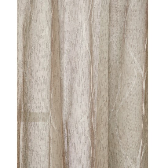 Κουρτίνα Με Τρέσα K0157-5 White Egg (270Πx280Υ) 1Τεμ
