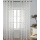 Κουρτίνα Με Τρουκς K0158-2 White Egg (140Πx285Υ) 1Τεμ