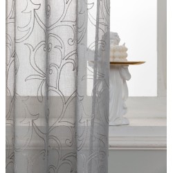 Κουρτίνα Με Τρουκς K0159-2 White Egg (140Πx270Υ) 1Τεμ