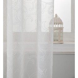 Κουρτίνα Με Τρουκς K0159-4 White Egg (140Πx270Υ) 1Τεμ