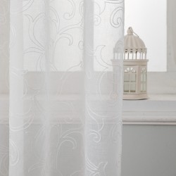 Κουρτίνα Με Τρουκς K0159-4 White Egg (140Πx270Υ) 1Τεμ