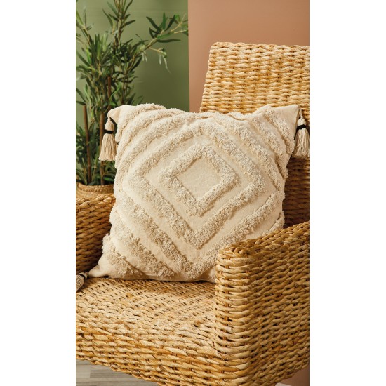 Διακοσμητική Μαξιλαροθήκη D0208-3 White Egg (45x45) 1Τεμ