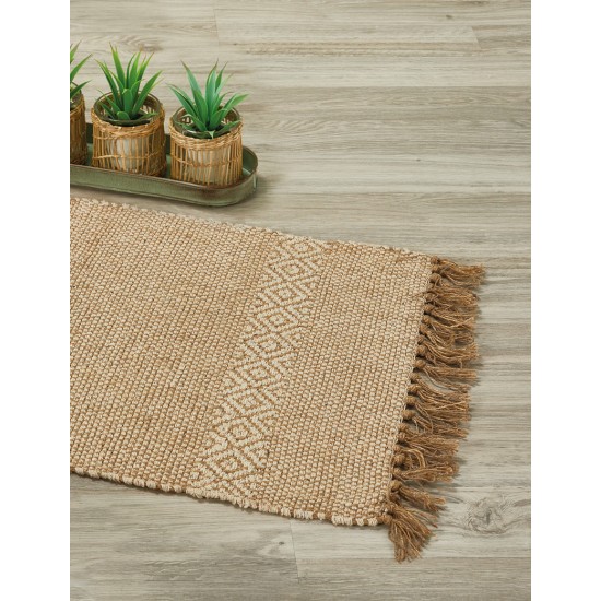 Χαλάκι Κουζίνας ΠΑΤ57 Jute Cotton White Egg (50x80) 1Τεμ Χαλάκι Κουζίνας ΠΑΤ57 Jute Cotton White Egg (50x80) 1Τεμ