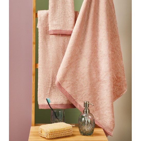 Πετσέτες Σετ Bath Towels T083-2 Modal Cotton (30x50+2x50x90) White Egg 3Τεμ