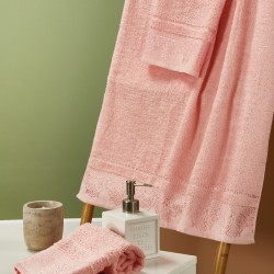 Πετσέτες Σετ Bath Towels T084-1 Cotton White Egg 3Τεμ